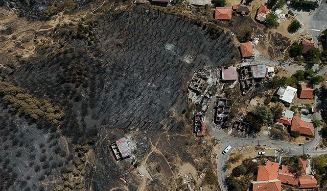 İzmir'de yangın bölgesi imara açıldı!