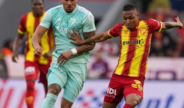 İzmir'de kazanan olmadı: Göztepe Kayserispor 0-0 berabere kaldı
