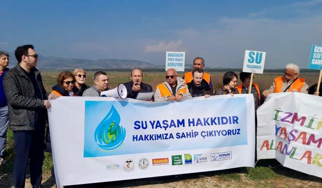 İzmir’in su varlıkları için ortak çağrı: Su bir meta değil, tüm canlıların ortak varlığı!