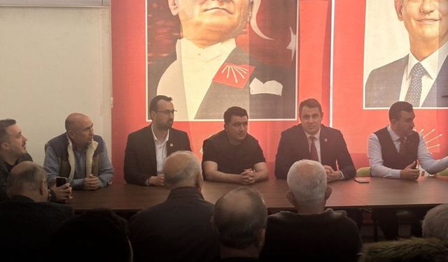 CHP İl Başkanlığı Menderes'te: Başkanın iyi olması en büyük tesellimiz oldu