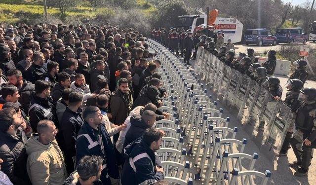 Polyak'ta madenciler barikatı aştı: Başaran Aksu ve 2 işçi gözaltında!