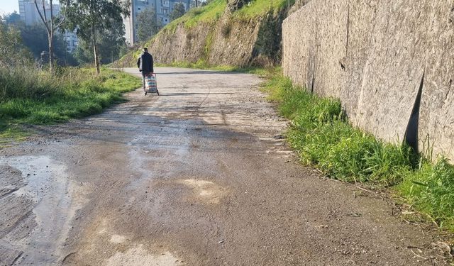 Egeşehir inşaatında dereye deşarj iddiası: Şantiyenin suyu dereye karışıyor!