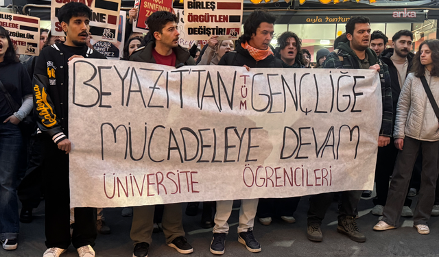 Bornova'da öğrencilerden 19 Mart yürüyüşü: Önümüze duvar da örseniz onu da yıkarız