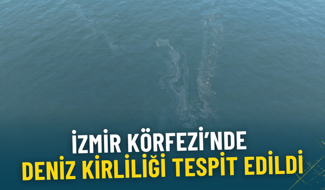 İZDENİZ raporladı: İzmir Körfezi’nde deniz kirliliği tespit edildi