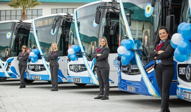 Türkiye’de en fazla kadın şoför İzmir’de: ESHOT zirvede