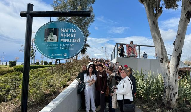 Mattia Ahmet'in adı Karşıyaka'da yaşatılacak: Minguzzi Ailesi İzmirlilerle bir araya geldi