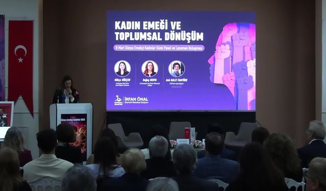 Bayraklı Belediyesi'nden 8 Mart paneli: CHP'li Gökçe Gökçen ve CTP'li Doğuş Derya İzmirlilerle buluştu