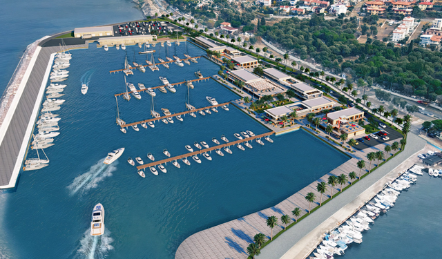 Bakanlık'tan Yenifoça yat limanı için sit hatırlatması: Osmanlı Mezarlığı için bazı bölümler incelenecek