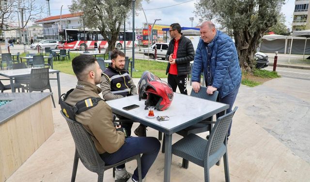 Başkan Çiçek hafta sonunda da sahada