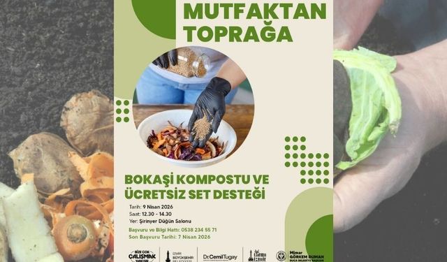 Buca’da Bokaşi Kompostu eğitimi