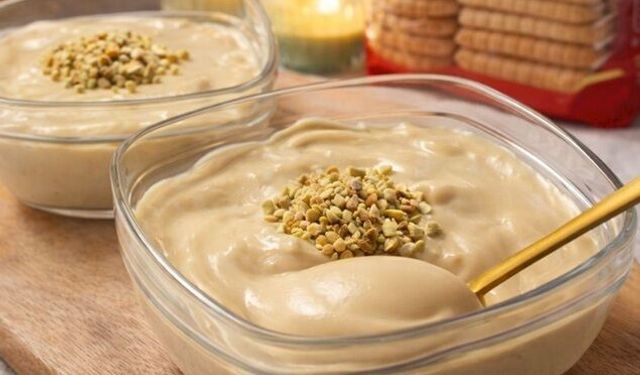 Sosyal medyada viral olan bebe bisküvili puding tarifi