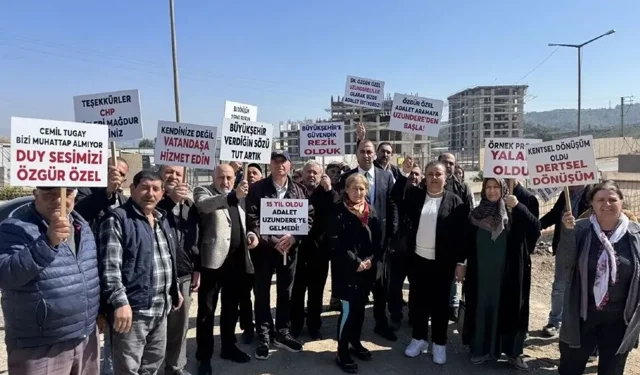 Kentsel dönüşüm mağdurlarından Tugay’a tepki: Bize yalancı diyemezsiniz, belgeler ortada!