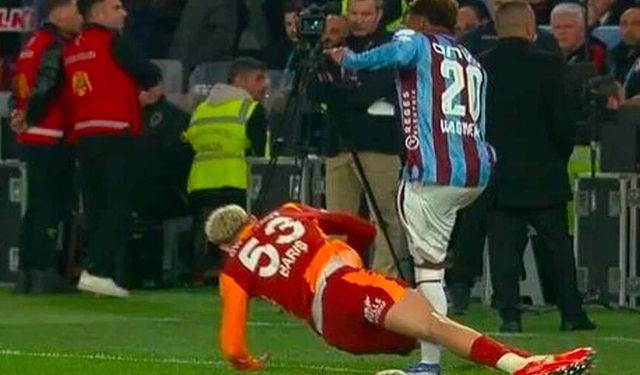 Derbide tartışmalı pozisyon: Trabzonspor isyan etti