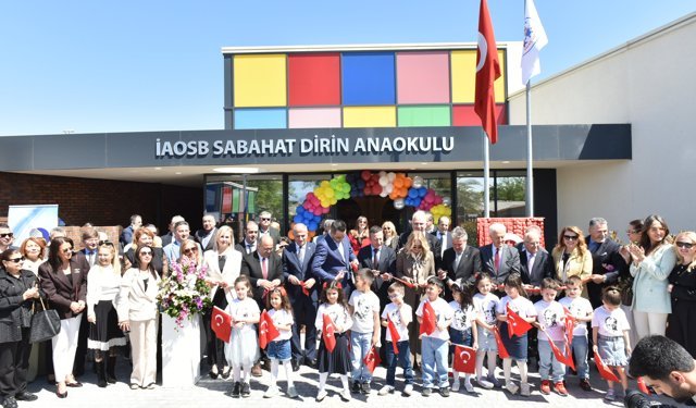 İAOSB’de eğitime önemli yatırım: Sabahat Dirin Anaokulu açıldı