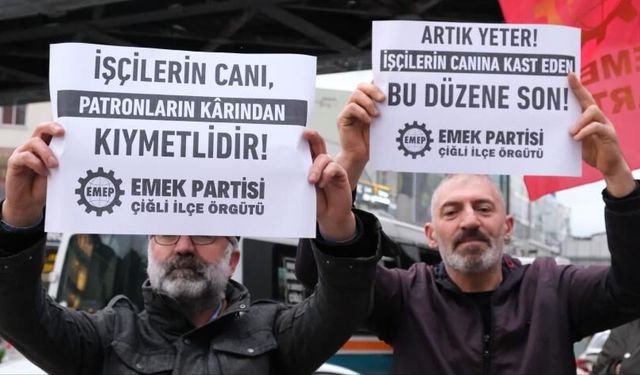 İZSU’da iş cinayeti... EMEP: Yaşananlar taşeronlaşma ve denetimsizliğin sonucudur!