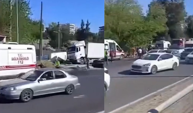 Bornova'da freni patlayan tır karşı şeride geçti: 3 kişi yaşamını yitirdi, 7 kişi yaralandı