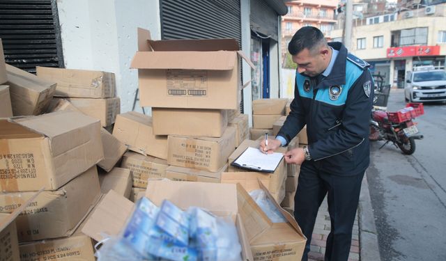 Konak'ta zabıta denetimi