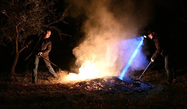 Manisa'da çiftçilerin zirai don mesaisi