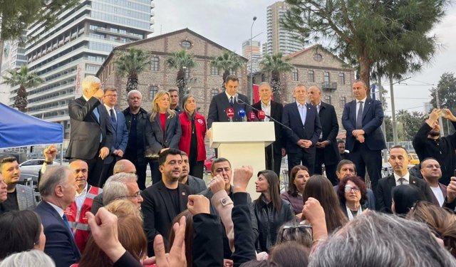 Meslek Fabrikası nöbeti sona erdi... CHP İzmir İl Başkanı Güç: Mücadelemiz sokakta devam edecek