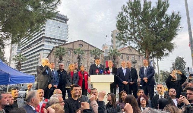 Meslek Fabrikası nöbeti sona erdi... CHP İzmir İl Başkanı Güç: Mücadelemiz sokakta devam edecek