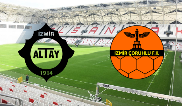 İzmir derbisinde puanlar paylaşıldı: Altay-İzmir Çoruhlu maçı 1-1 berabere kaldı