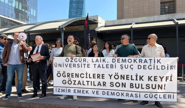 İzmir’de gözaltına alınan üniversite öğrencileri serbest bırakıldı