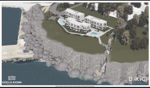 Karaburun Özel Çevre Koruma Bölgesi’nde kaçak merdiven isyanı: Eski haline getirilsin