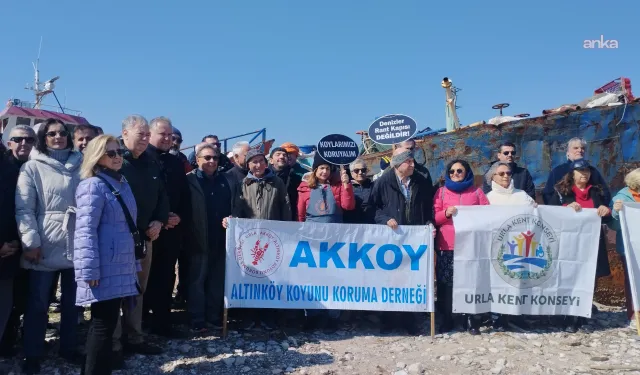 Urla’da hurda gemi ve yat limanına karşı mücadele sürüyor… Başkan Balkan'dan eylem çağrısı