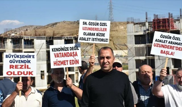 Uzundere'de 'Evsiz bırakıldık' demişlerdi: İzBB Başkanı Tugay suç duyurusunda bulunacak!