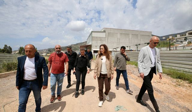 Başkan Ünsal’dan Örnekköy Sanayi Sitesi’ne ziyaret