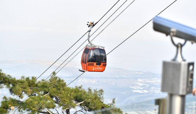 Kapanış saatleri değişti... Teleferik'te yaz saati programı