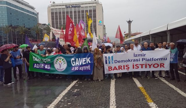 İzmir Konfederasyonu'ndan barış çağrısı: Macun tüpten çıktı, bunun dönüşü yok
