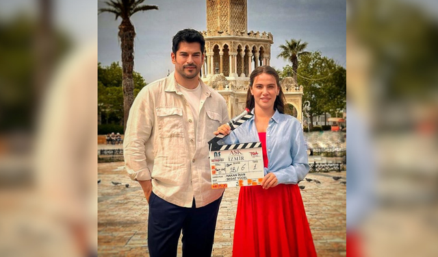 İzmir’de Burak Özçivit ve Ceyda Ateş’li Go Türkiye'nin yeni mini dizisi Aşk Tadında’nın çekimleri başladı