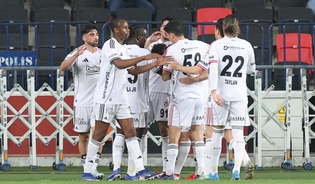 Beşiktaş Gaziantep deplasmanında 3 puanı rahat aldı