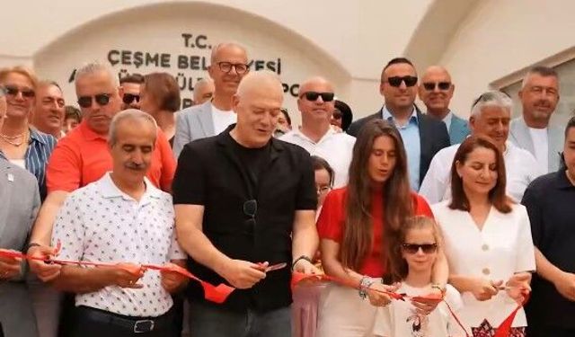 Çeşme Belediyesi'nden 19 Mayıs'a özel açılış: Atatürk Kültür ve Spor Merkezi gençliğe armağan edildi