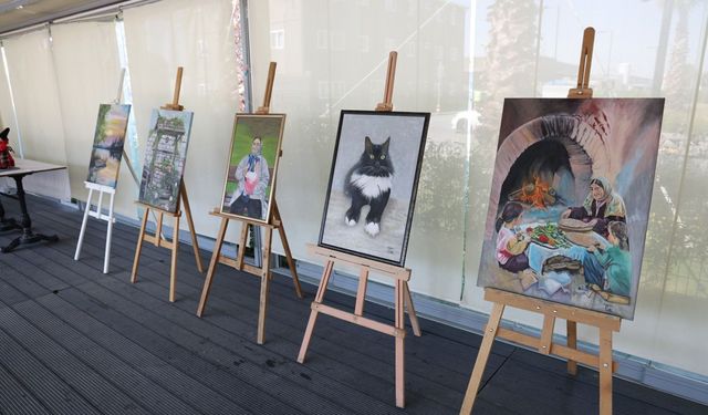 Çiğli’de sanat dolu yıl sonu sergisi