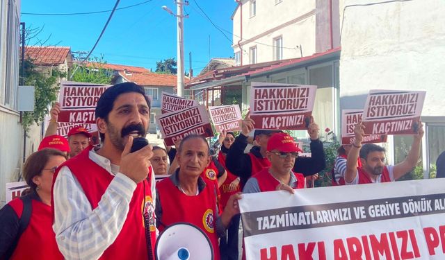 Eylemler sürüyor… Barta işçileri patronun kapısına dayandı!