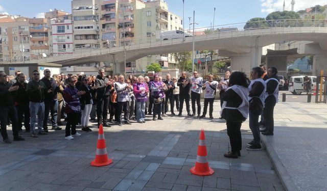 Bayraklı’da TİS direnişi sürüyor: Hakkımızdan vazgeçmeyiz!