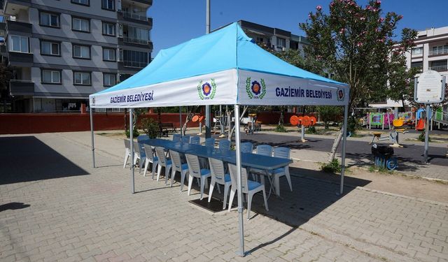 Gaziamier Belediyesi vatandaşların en acı gününde yanında