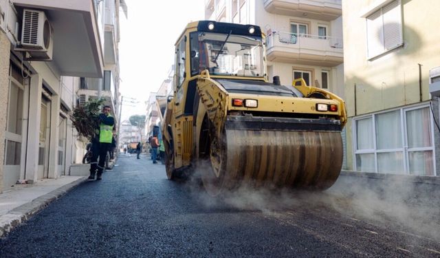 Balçova Belediyesi'nden asfalt yenileme atağı
