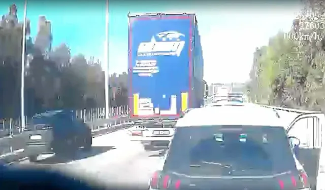 Çeşme Otoyolu'nda kaza... Uzman çavuşa TIR çarptı