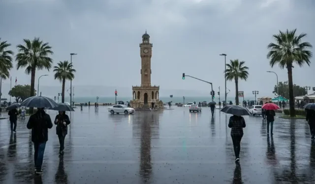 Meteoroloji’den İzmir’e yağmur uyarısı: Akşam kuvvetlenecek!
