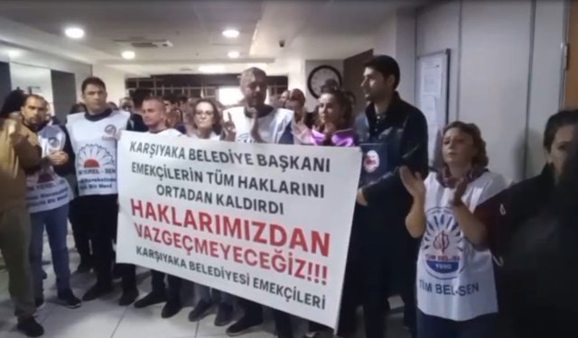 Emekçiler Karşıyaka Belediye Başkanı Ünsal'a seslendi: Sizi sağduyuya davet ediyoruz