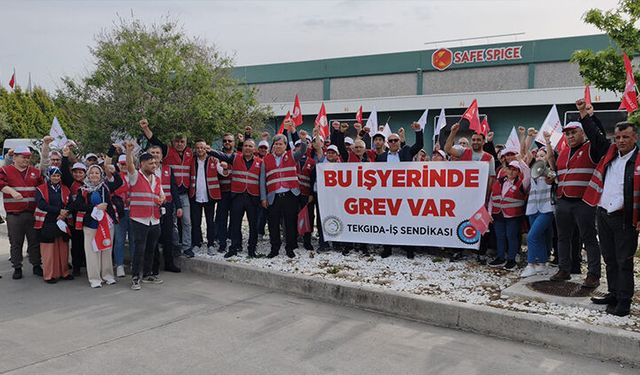 Ege Serbest Bölge'de grev: İzmir Safe Spice işçileri hakları için direnişe başladı