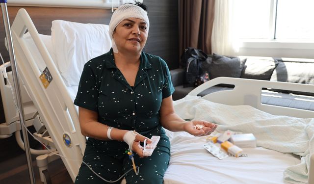 Kıbrıs’tan avuç avuç ilaçla geldi, İzmir’de sağlığına kavuştu