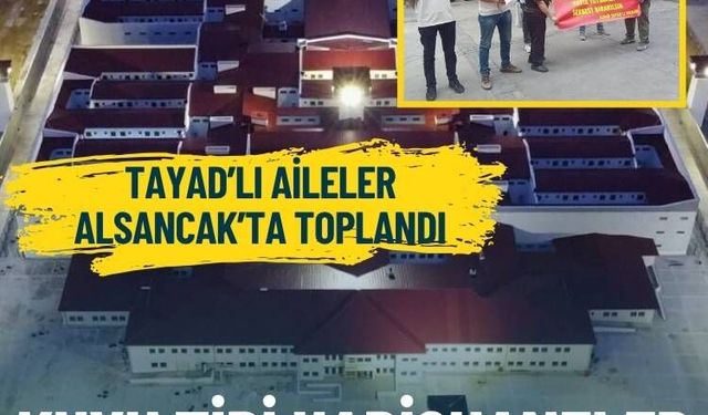 TAYAD’lı aileler Alsancak’ta toplandı: Kuyu tipi hapishaneler kapatılsın