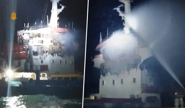 Karadeniz'de Türk gemisine İHA saldırısı