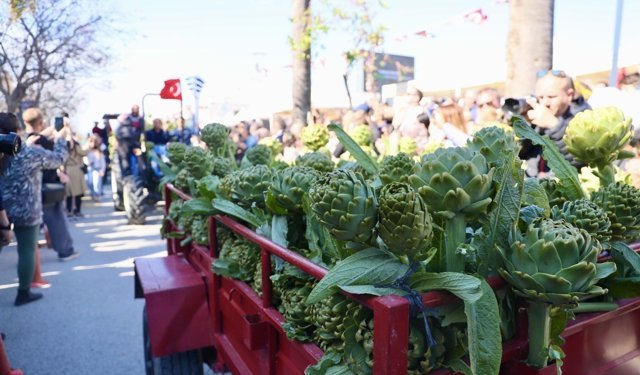 Urla'da 12. Uluslararası Enginar Festivali başladı: Etkinlikler 3 Mayıs'a kadar sürecek