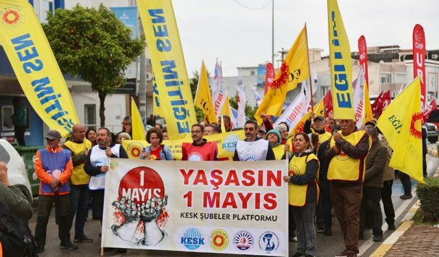 Urla’da 1 Mayıs mesajı: Emek olmadan adalet olmaz