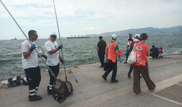 Körfez temizliği için gönüllü destek